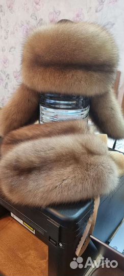 Варежки из соболя