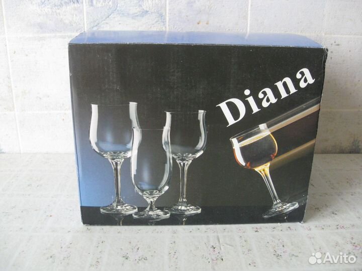 Чешские бокалы Bogemia. Производства Чехия