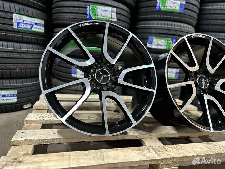 Диски разношир R19 5-112 для Mercedes C, E AMG53S