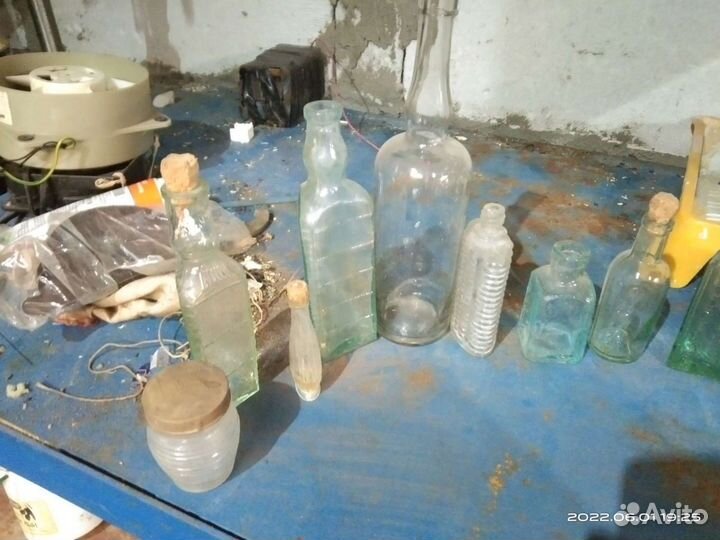 Старинные аптечные бутылки