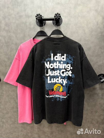 Футболка оверсайз Vetements premium