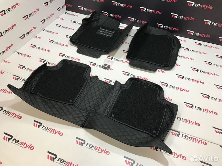 Ковры салона 3D Lexus ES350 09-12г Левый руль