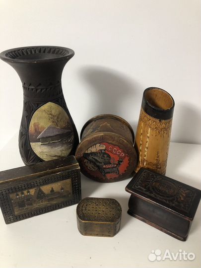 Шкатулки абрамцево русский Ворносков