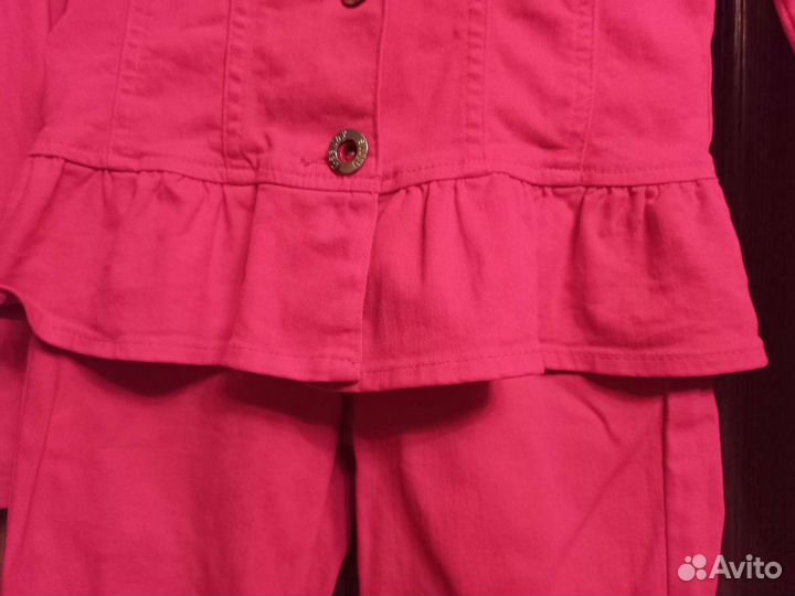 Джинсовый костюм Gloria Jean's 140см