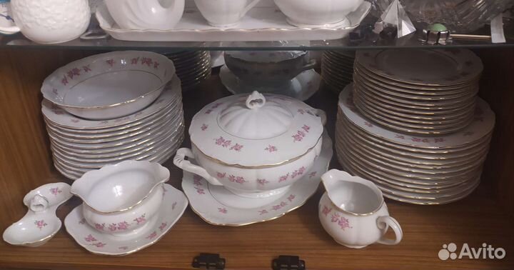 Чешский Сервиз столовый на 12 персон 41 предмет