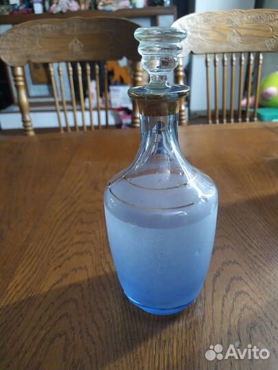 Посуда СССР редкое цветное стекло