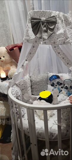 Детская кроватка трансформер 8 в 1