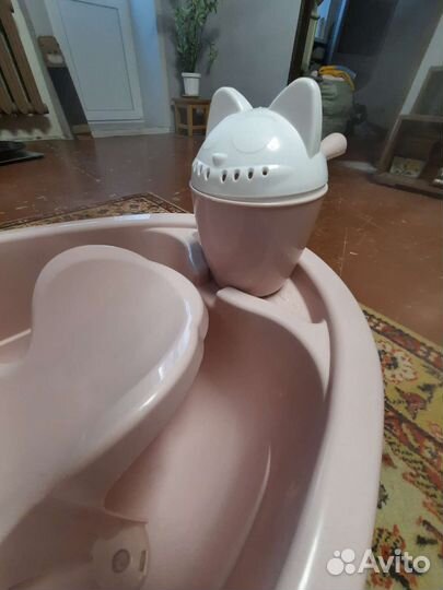 Ванночка для купания с горкой