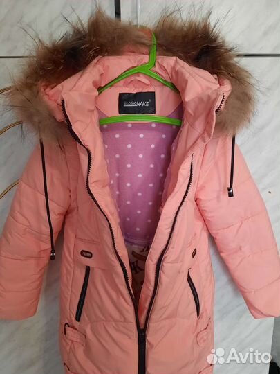 Пальто зимнее для девочки
