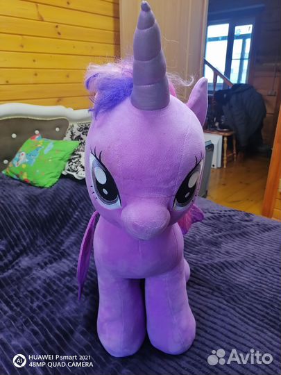 Большая мягкая игрушка pony