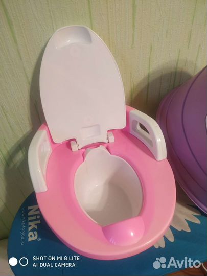 Детский горшок унитаз, накладка на унитаз