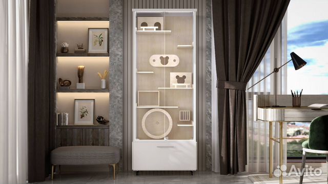 Витрина для шиншилл, дегу