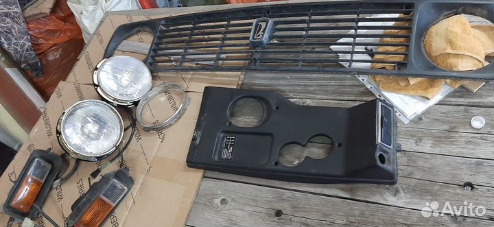 Фары,решётка Ваз 21213