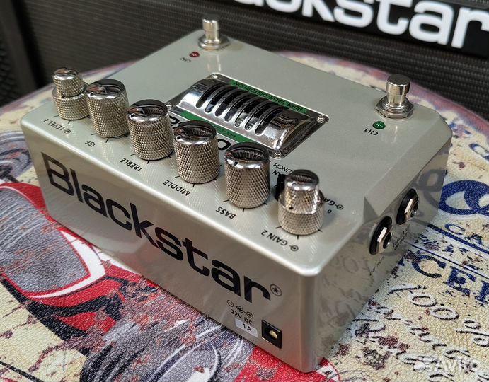 Гитарный ламповый предусилитель Blackstar Ht-Dual