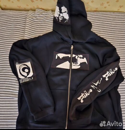 Enfants Riches Deprimes Patch Work Zip Up Hoodie