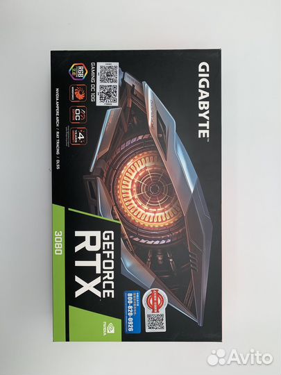 Видеокарта gigabyte RTX3080 10GB