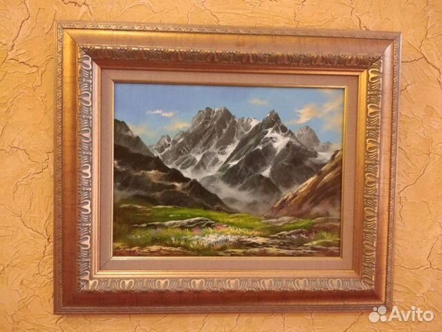 Картина маслом на холсте пейзаж