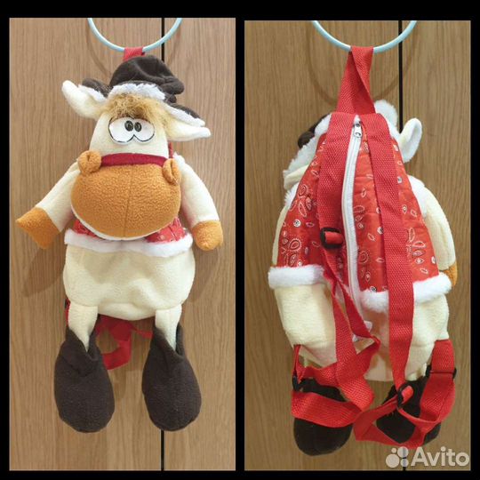 Рюкзачок-мягкая игрушка