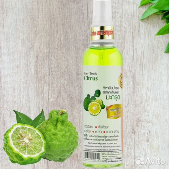 Тоник для ускорения роста волос genive Бергамот, 1