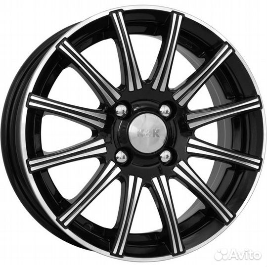 R15 4x100 6J ET35 D67,1 K&K Сиеста (кс474) алмаз ч