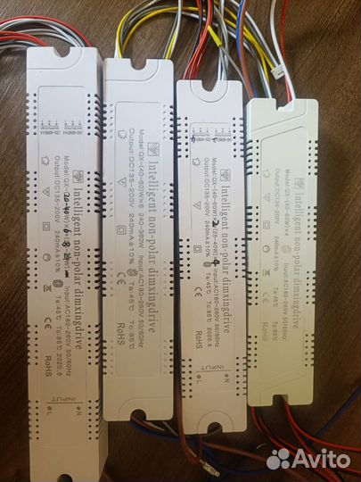 Блоки led-драйвера на люстры светодиодные