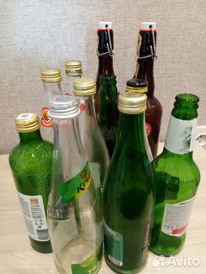 Бутылки стекло с бюгельной пробкой