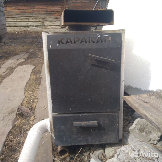 Печь для отопления дома бу