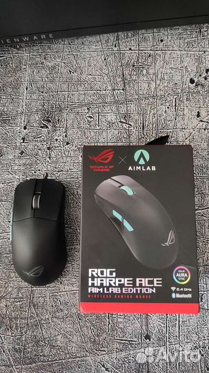 Мышь asus ROG Harpe Ace Aim Lab Edition