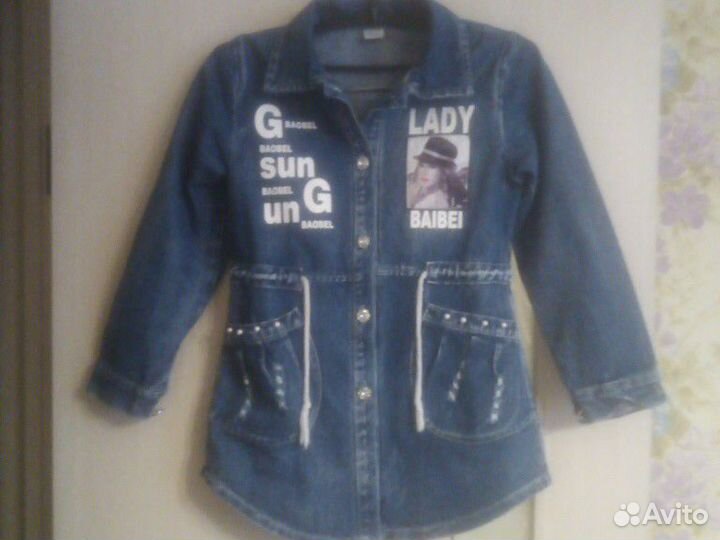 Куртка джинсовая