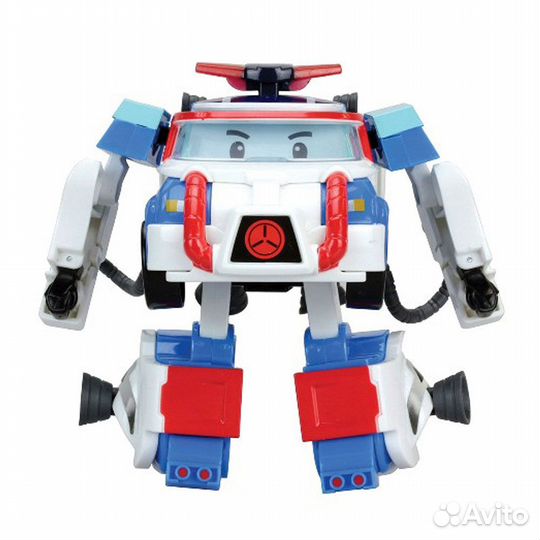 Трансформер Поли Робокар в костюме астронавта Sil