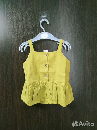 Летний костюм для девочки 86 92 шорты