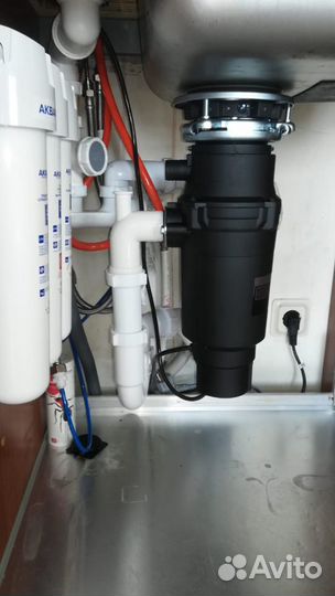 Установка измельчителя пищевых отходов