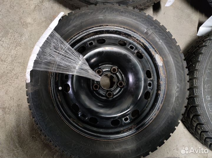 Колеса зима volkswagen polo Поло рапид 185/60 R15