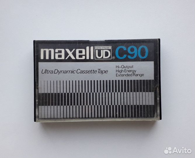 Аудиокассеты Maxell UD C90 Япония с записями, 7шт