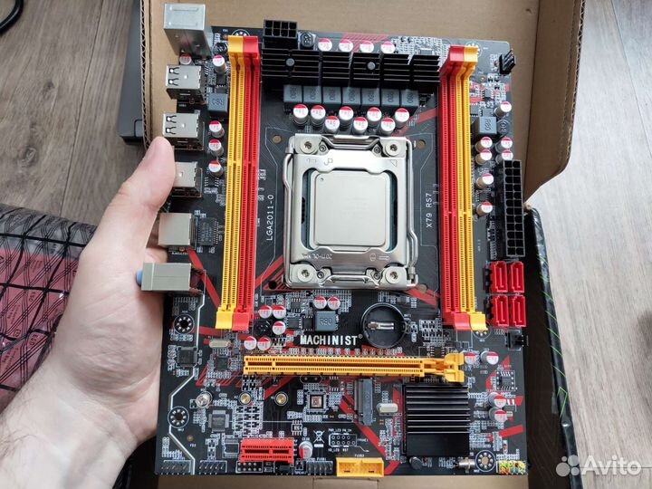 Материнская плата machinist X79 RS7 и 2650v2