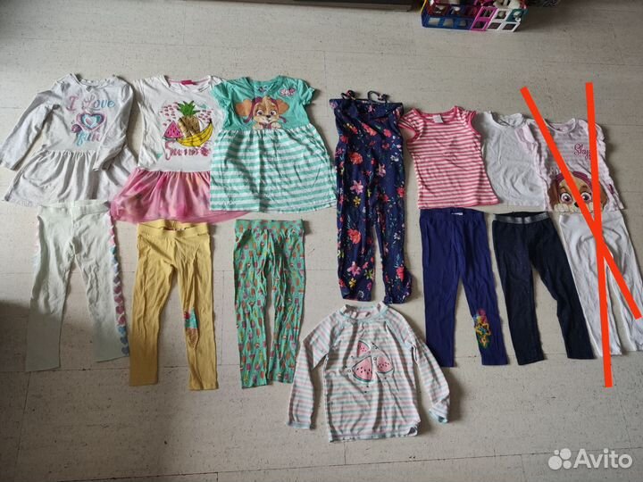 Вещи для девочки 110 116