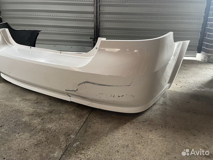 Задний бампер chevrolet aveo 2008