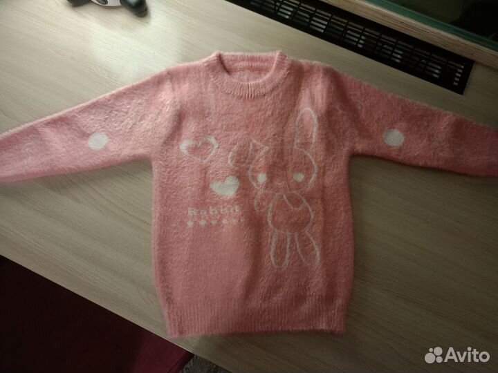 Теплая кофта для девочки