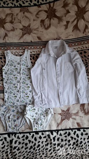 Вещи на мальчика 122