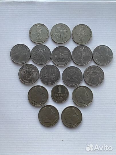 Юбилейные рубли СССР