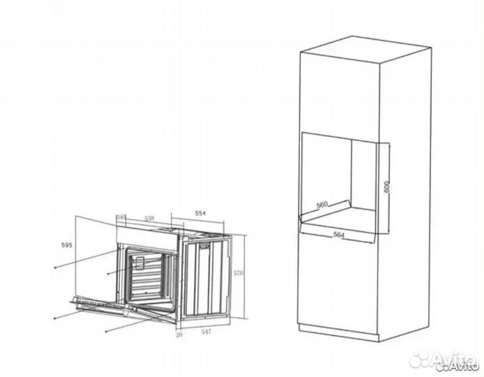 Духовой шкаф Haier HOX-P06hgbx Новый