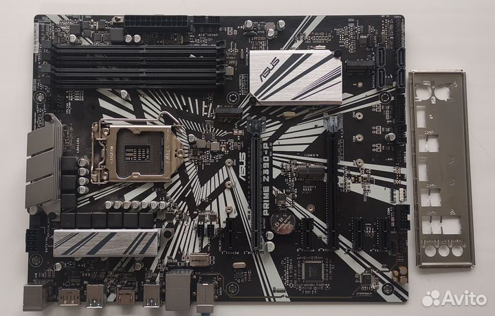 Материнская плата asus prime z390-p rev. 1.03