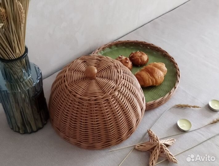 Хлебница плетеная