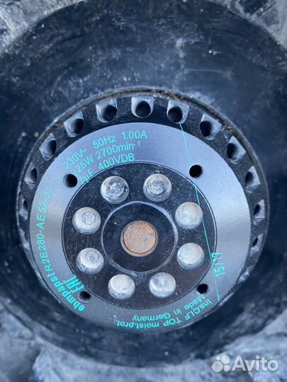 Канальный вентилятор Shuft 315 б/у