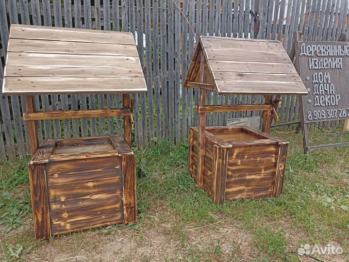 Колодец декоративный