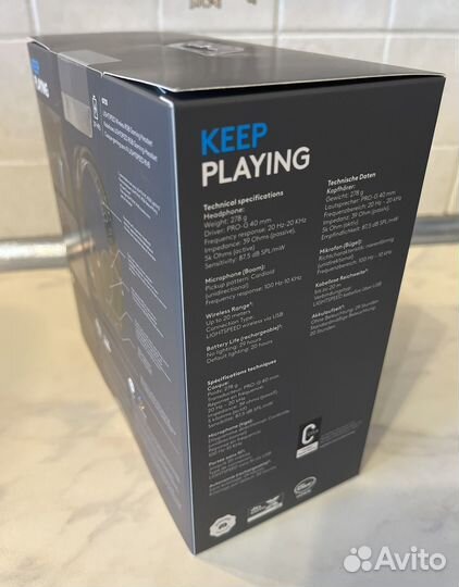 Беспроводная игровая гарнитура Logitech G735