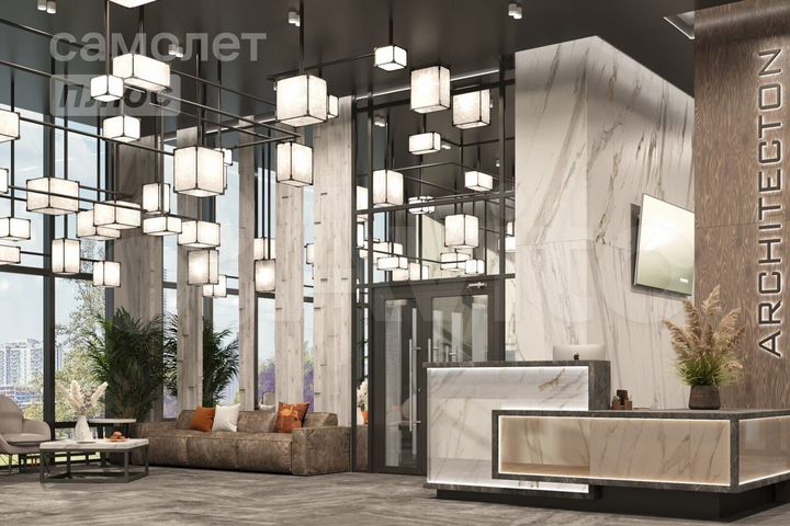 2-к. квартира, 90,5 м², 8/17 эт.