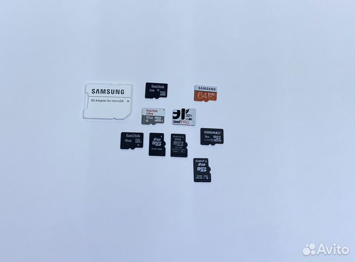 Карта памяти microsd 64GB