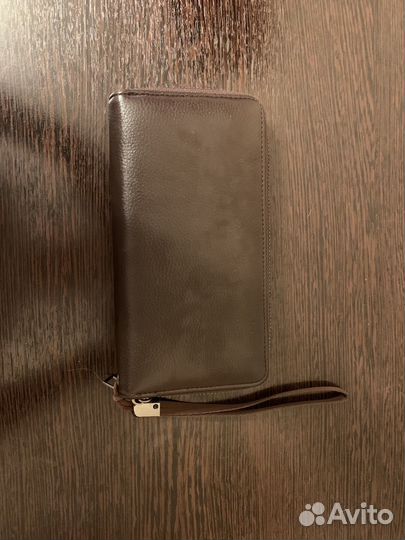 Кошелек мужской кожаный