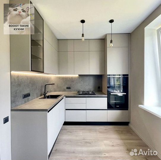 Кухня до потолка от производителя